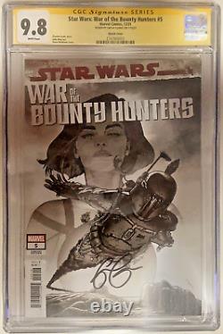Emilia Clarke Signed CGC Signature Series Graded 9.8 Star Wars Bounty Hunter #5