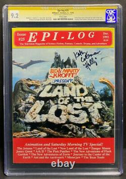 Epi-Log #25 CGC 9.2 Signature Series Signed CATHY COLEMAN Land of the Lost