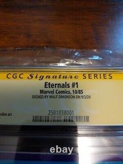 Eternals 1 CGC Signature series RARE KEY MCU 1st Phastos 1st Full Karygmax WP