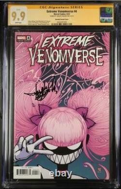 Extreme Venomverse #4 125 Signed Okazaki CGC SS 9.9 2023 1st App Necroko