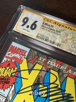 FREE SHIPPING Marvel X-Men #1 (1991) CGC Signature Series 9.6 Signed by Jim Lee