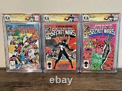 FULL RUN? Marvel Super Heroes Secret Wars CGC NM/M Signature Series & Sketch