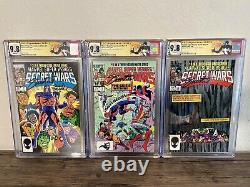 FULL RUN? Marvel Super Heroes Secret Wars CGC NM/M Signature Series & Sketch