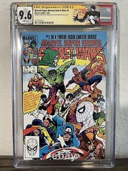 FULL RUN? Marvel Super Heroes Secret Wars CGC NM/M Signature Series & Sketch