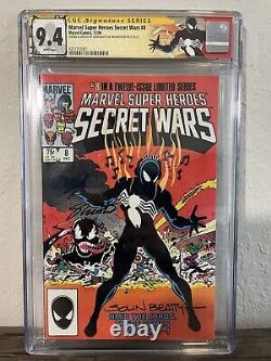 FULL RUN? Marvel Super Heroes Secret Wars CGC NM/M Signature Series & Sketch