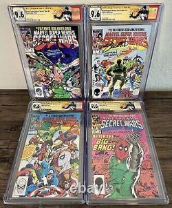 FULL RUN? Marvel Super Heroes Secret Wars CGC NM/M Signature Series & Sketch