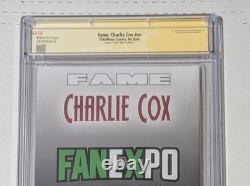 Fame Charlie Cox (6/10) CGC Signature Series 9.9 Signed & Sketch Martin Zavala