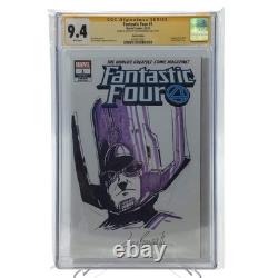 Fantastic Four #1 Sketch Cover CGC Signature Series Graded 9.4