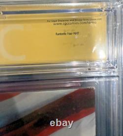 Fantastic Four #2, Skottie Young variant INVISIGIRL signature series cgc 9.8