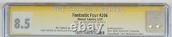 Fantastic Four #206 CGC 8.5 Signature Series signed by marv wolfman