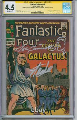 Fantastic Four #48 CGC Signature Series 4.5 Stan Lee Joe Sinnott Silver Surfer