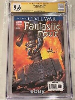 Fantastic Four #536 CGC 9.6 SS Signature Series Signed by Mike McKone