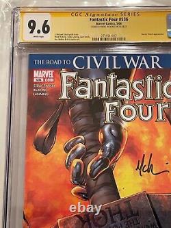 Fantastic Four #536 CGC 9.6 SS Signature Series Signed by Mike McKone