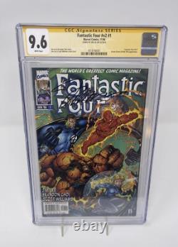 Fantastic Four v2 #1 Marvel Comics CGC SS 9.6 NM+ SIGNED BY JIM LEE