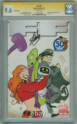 Ff #12 Stan Lee Young Variant Cgc 9.6 Signature Series Signed Fantastic Four