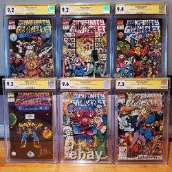 First Edition Infinity Gauntlet CGC Signature Series Signed by All Creators