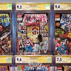 First Edition Infinity Gauntlet CGC Signature Series Signed by All Creators