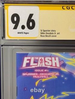 Flash #1 CGC 9.6 Signature Series Signed by Rose Besch (Artist Variant)