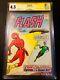 Flash 131 Cgc 4.5 Ss 1st Green Lantern Crossover In Flash Series 1 Of 6 Signed