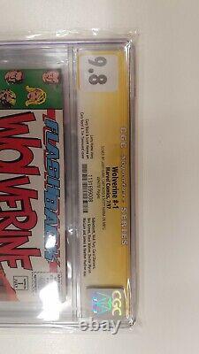 Flashback Wolverine #1 7/97 CGC 9.8 Signature Series Auto Hama, Nord And Hanna