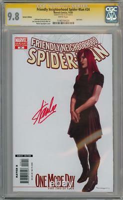 Friendly Neighborhood Spider-man #24 Variant Cgc 9.8 Signature Series Stan Lee