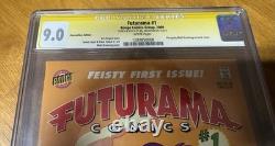 Futurama #1 Comic Con SDCC CGC Signature Series Bill Morrison Leela Sketch