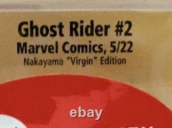 GHOST RIDER #2 CGC 9.8 SS signed by Nicolas Cage, Celebrity Authentics Holo #