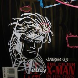 Gambit #1 Klaus Janson Bust Sketch CGC GRADED SIGNATURE SERIES