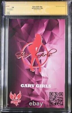 Garv's Girls #1A Comic Con CGC Signature Series Foil 9.8 1/1 printed