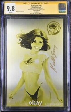 Garv's Girls #1B Summer CGC Signature Series Foil 9.8 1/1 printed