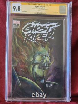 Ghost Rider #1 (Marvel Comics 2019) CGC 9.8 SIGNATURE SERIES