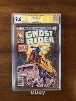 Ghost Rider #42 cgc 9.6 Signature Series signed by Bob Budiansky Marvel 1980