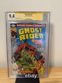 Ghost Rider #69 CGC 9.4, Signature Series Roy Thomas signed, 6/82, White Pages