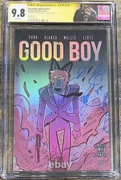 Good Boy Ashcan CGC SS 9.8 Signature Series Sig & Remarque By Garrett Gunn 2021