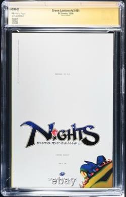 Green Lantern 81 Cgc 9.8 SS Signed Signature Series Ron Marz 1996