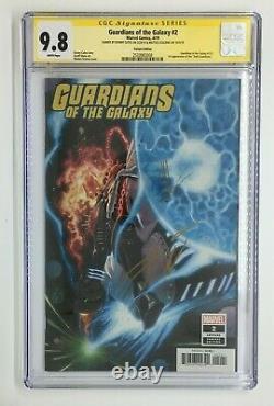 Guardians Of The Galaxy 2 CGC 9.8 Signature Series Cates + Scalera 125 Variant