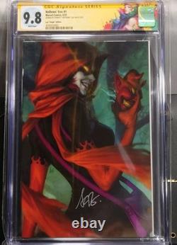 Hallows Eve #1 CGC 9.8 Signature Series 1200 Artgerm Virgin Cover Custom Label