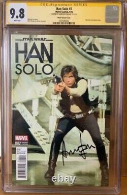 Han Solo #2 CGC 9.8 Signed by Harrison Ford Star Wars Signature Series Comic