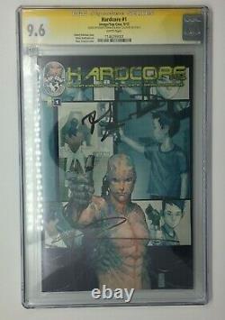 Hardcore 1 CGC Signature Series 9.6 Signed by Robert Kirkman and Marc Silvestri