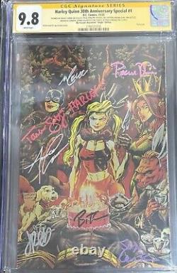 Harley Quinn 30th Anniversary Special CGC 9.8 Signature Series Signed 7 X's
