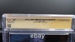 Harley Quinn 30th Virgin CGC 9.8 SS? 7x Auto Bruce Timm Dini Palmiotti Strong