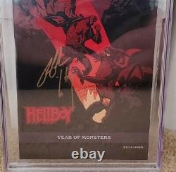 Hellboy In Hell #1 Variant CGC 9.8 Signature Series WP Signed by Ron Perlman
