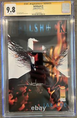 Hellshock #1 (1994) Image CGC 9.8 White Pages Jae Lee Signature Series