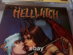 Hellwitch Sacrilegious #1 Ecstasy Book X2 CGC 9.8 Signature Series Coffin Comics