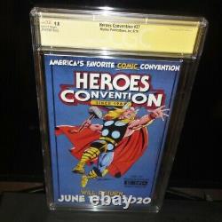 Heroes Con 37 Program CGC Signature Series 9.8 Sergio Aragones Stan Sakai 2019