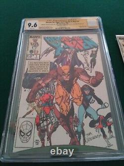 Heroes For Hope #1 CGC Signature Series 9.6 Rare! Also Comes With Raw Book In NM