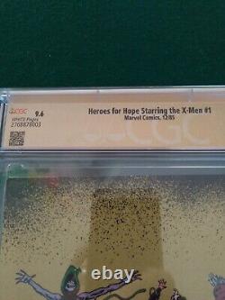 Heroes For Hope #1 CGC Signature Series 9.6 Rare! Also Comes With Raw Book In NM