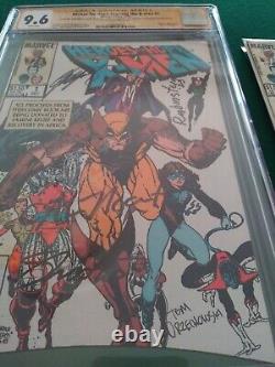 Heroes For Hope #1 CGC Signature Series 9.6 Rare! Also Comes With Raw Book In NM