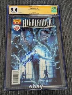 Highlander #0 CGC SS 9.4 Signed by Christopher Lambert