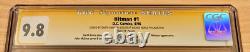 Hitman #1 Cgc 9.8 Ss Garth Ennis Gold Ink Signature DC Comics 1996 Free Ship